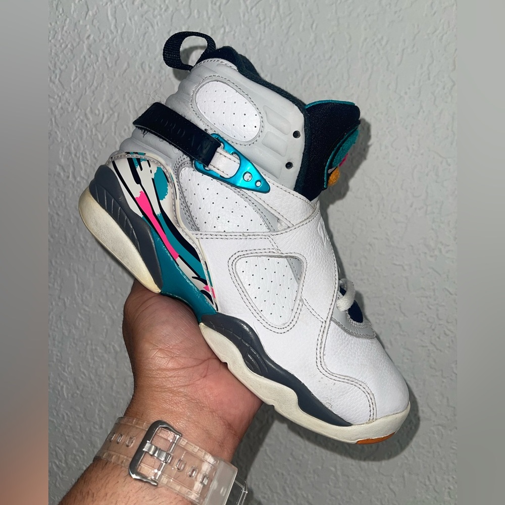 Size 5Y Jordan 8 South Beach